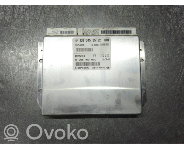 Mercedes-Benz A W168 1.4 1997 ABS beyni 0265109630, 1685453532, FD03M05Q01 Çıkma Mercedes-Benz A W168 1.4 1997 ABS beyni 0265109630, 1685453532, FD03M05Q01 Çıkma