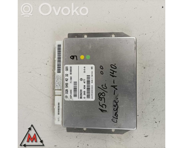 Mercedes-Benz A W168 1.4 1997 ABS beyni 0265109477, 0295454232Q01 Çıkma Mercedes-Benz A W168 1.4 1997 ABS beyni 0265109477, 0295454232Q01 Çıkma