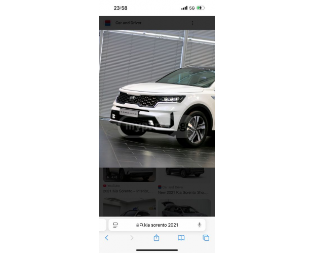 Arka Tampon KIA Sorento 2019-2023