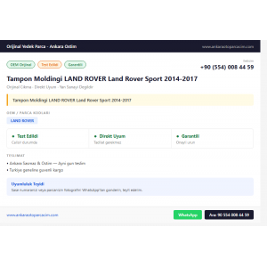 Tampon Moldingi LAND ROVER Land Rover Sport 2014-2017