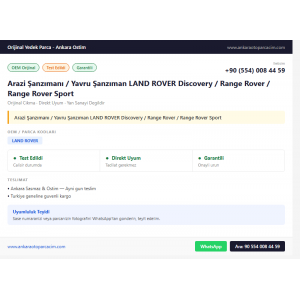Arazi Şanzımanı / Yavru Şanzıman LAND ROVER Discovery / Range Rover / Range Rover Sport