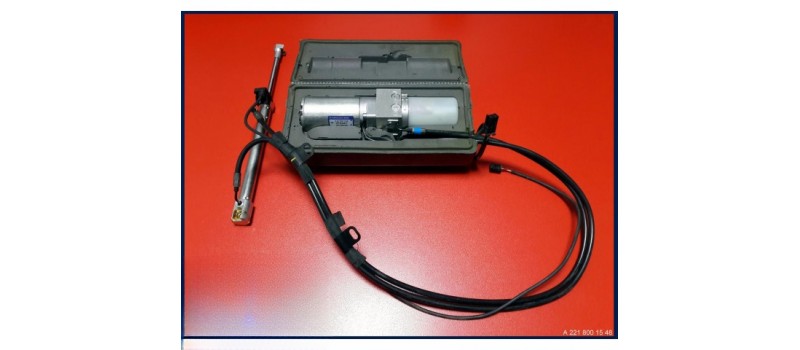 MERCEDES W221 BAGAJ AÇMA POMPASI 