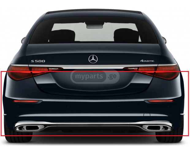 Arka Tampon MERCEDES-BENZ S 560 2020-2025 Arka Tampon MERCEDES-BENZ S 560 2020-2025