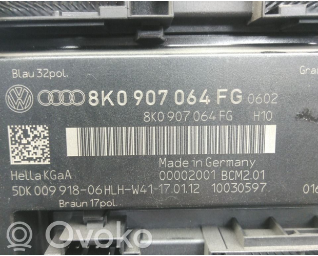 Audi Q5 (8R Kasa) 2012 Orijinal Çıkma Bsi 0167932794