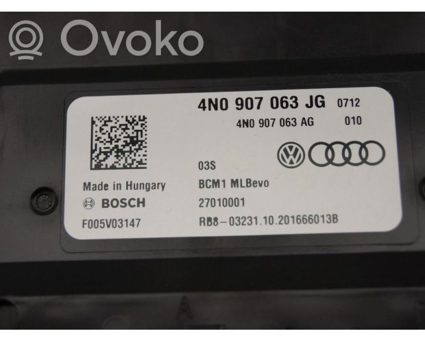 Audi A6 (C8 Kasa) 2020 Orijinal Çıkma Bsi 4N0907063JG