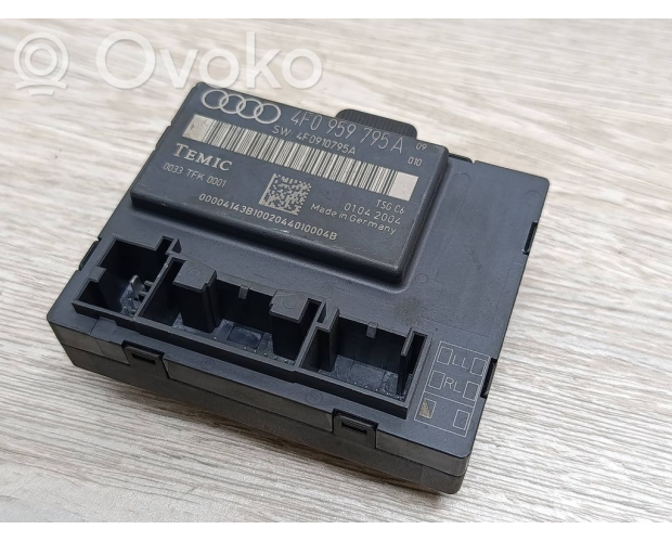 Audi A6 (C6 Kasa) 3.0 2005 Orijinal Çıkma Kapı Beyni 4F0910795A, 0033TFK0001