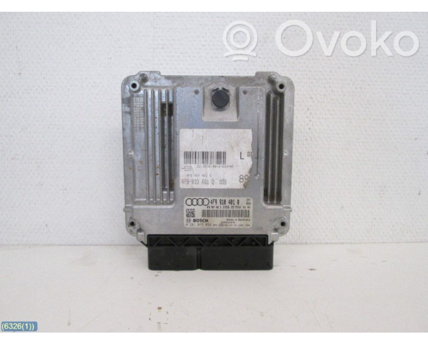 Audi A6 (C6 Kasa) 2009 Orijinal Çıkma Motor Beyni 4F9910401Q, 4F0907401E