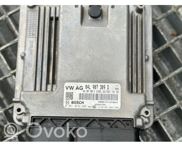 Volkswagen Golf (VII Kasa) 2014 Orijinal Çıkma Motor Beyni 04L907309D, 0281018498