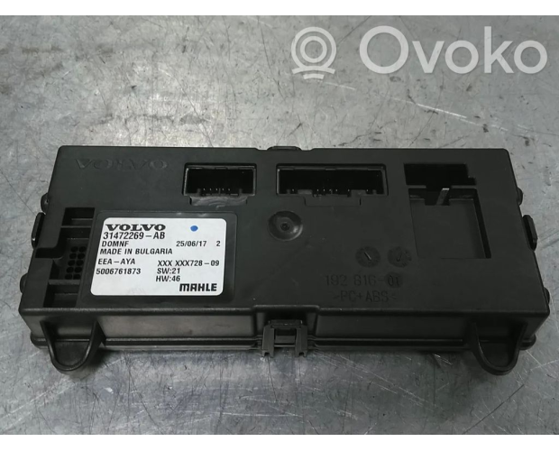 Volvo XC90 2.0 2017 Orijinal Çıkma Klima Kontrol Beyni 31472269