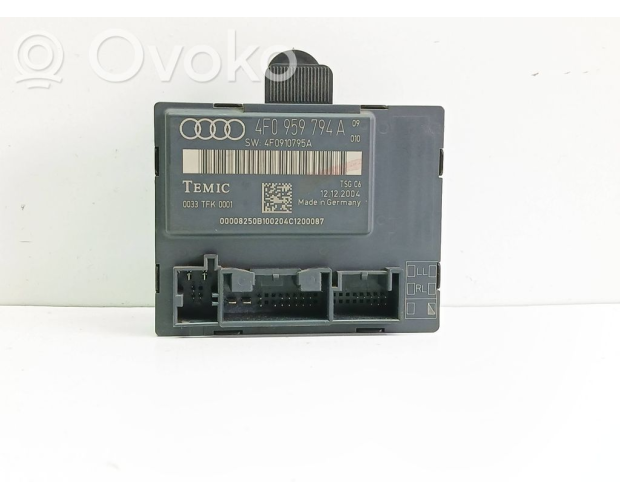Audi A6 (C6 Kasa) 3.0 2005 Orijinal Çıkma Kapı Beyni 4F0910795A, 0033TFK0001