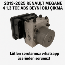 Renault Megane 4 1.3 TCe ABS Beyni 2019–2025 | Orijinal Çıkma