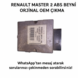 Renault Master 2 ABS Beyni | Orijinal OEM Çıkma
