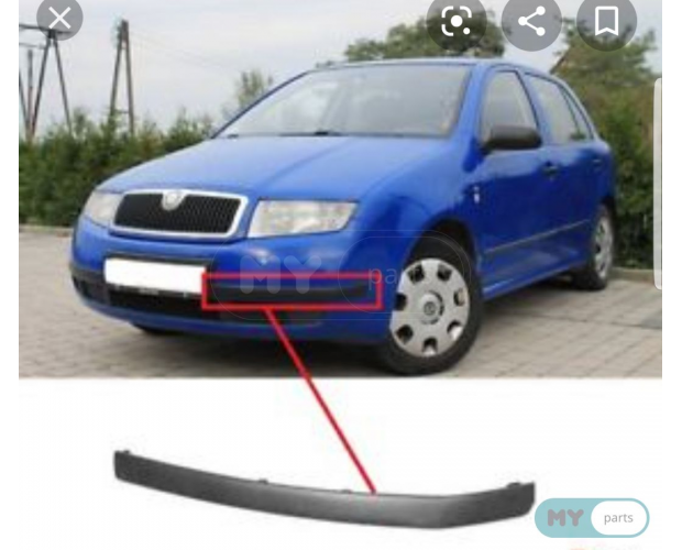Tampon Moldingi SKODA Fabia 1999-2004 Tampon Moldingi SKODA Fabia 1999-2004
